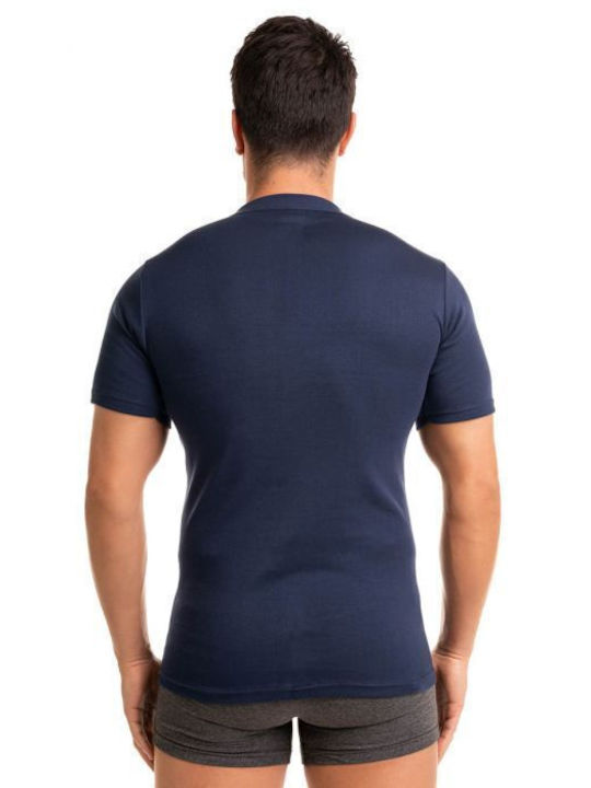 Men's Undershirt Short-sleeved BLUE
