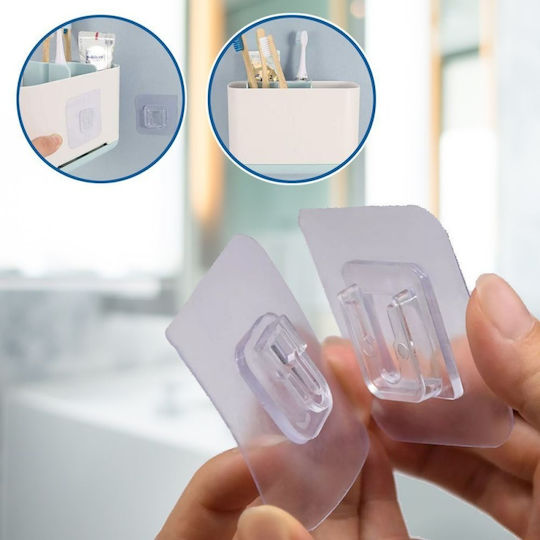 Set 5 dispozitive adezive de agățat dispozitive de agățat 5.7 Cm Transparent Oferte originale