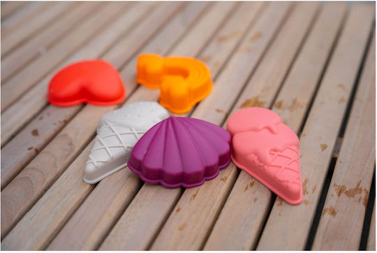 Filibabba Set Forme pentru Nisip din Silicon 5buc