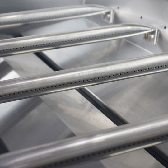 Thermogatz TGH-BI-B4-G Gasgrill Rost 72.3cmx46cmcm mit 4 cm 19.3kW und Infrarotbrenner