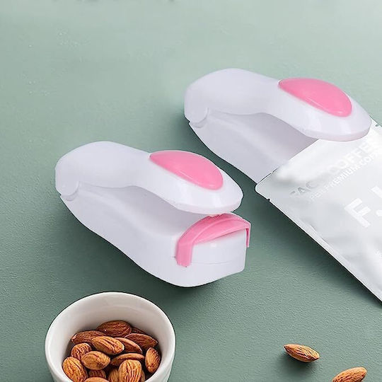 Dispozitiv de sigilare pentru pungi de alimente 10x4x5cm Alb