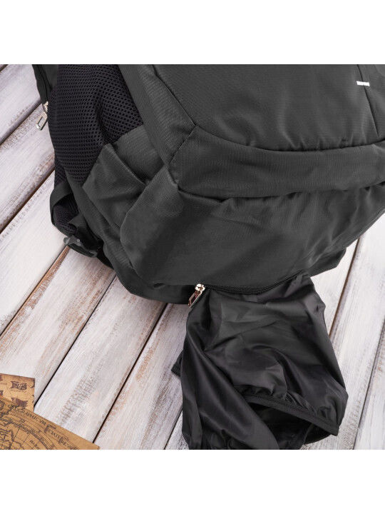 Paolo Peruzzi Wasserdicht Tasche Rucksack für Laptop 14" MacBook Pro 14-Zoll M2 2023/M1 2021 in Schwarz Farbe T-102-BL