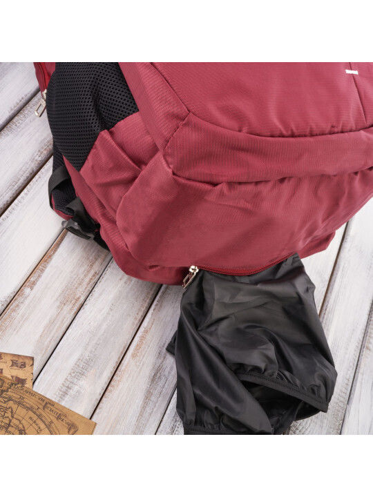 Paolo Peruzzi Tasche Rucksack für Laptop 14" MacBook Pro 14-Zoll M2 2023/M1 2021 in Rot Farbe T-102-RD