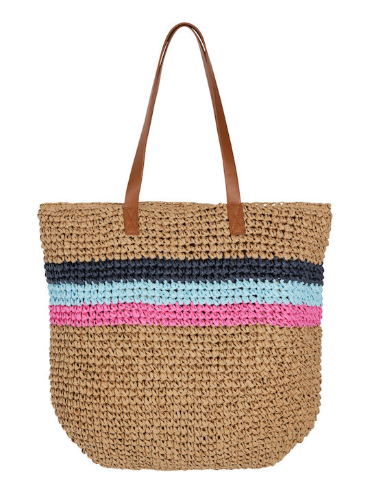 Protest Beach Bag Multicolour with Stripes