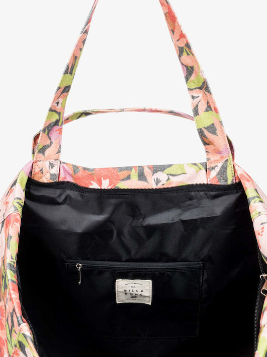 Billabong Beach Crush Fabric Beach Bag Pink