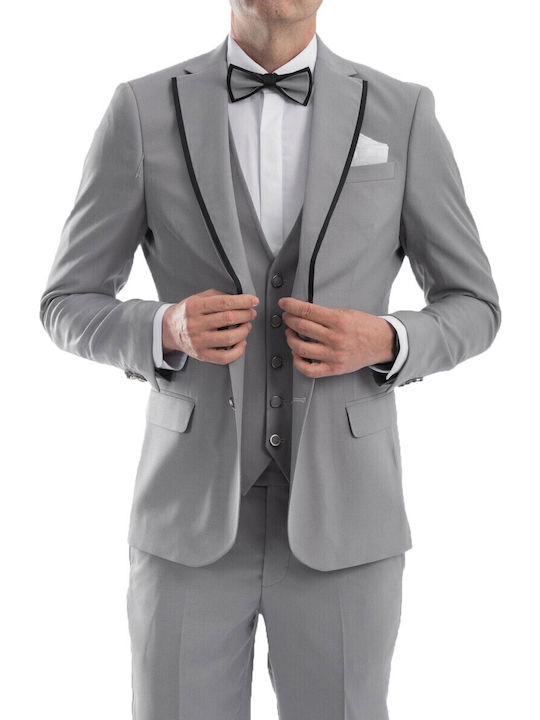 Vittorio Artist Costum Bărbați Gri