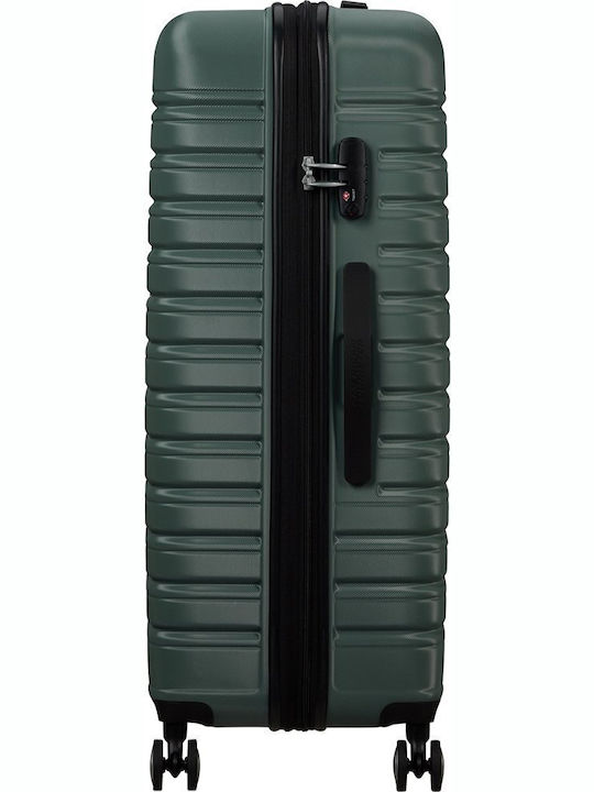 American Tourister Spinner Exp Μεγάλη Βαλίτσα Ταξιδίου Σκληρή Dark Forest με 4 Ρόδες Ύψους 78εκ.