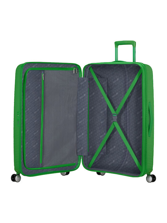 American Tourister Soundbox Spinner Exp Large Grass Green