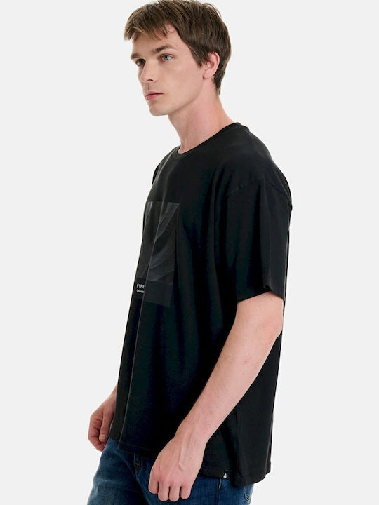 T-shirt Μαύρο
