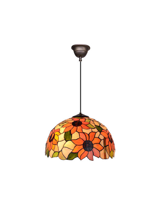 Viro Pendul Candelabru pentru 30 becuri E27 Multicolor