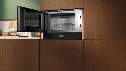Neff Εντοιχιζόμενος Φούρνος Μικροκυμάτων 21lt Metallic Silver
