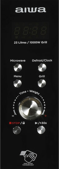 Aiwa MW-230DG/BK с Грил 23лт Черен