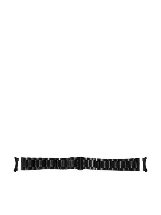 New Era Metallic-Armband Schwarz 20mm