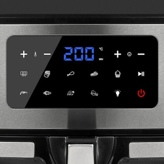 Girmi Air Fryer 9.2lt Ασημί FG-89