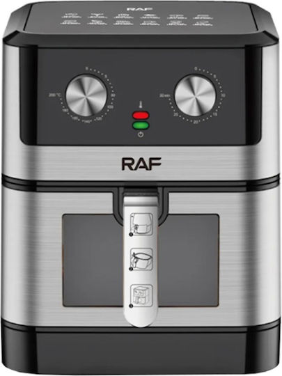 Raf R5341 Heißluftfritteuse 8Es Schwarz