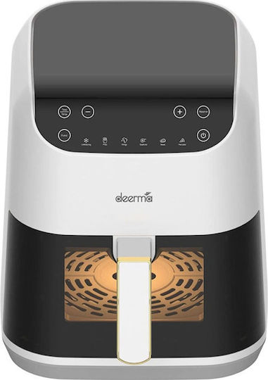 Deerma Air Fryer με Wi-Fi 5.5lt Λευκό DEM-KZ130W