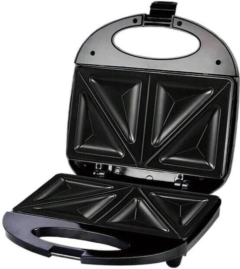 Sokany SK-115 Sandwich Maker for for 2 Sandwiches Sandwiches 750W Black