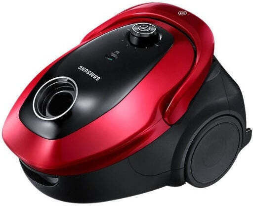 Samsung VC07M25E0WR/GE Vacuum Cleaner 750W Bagged 2.5lt Red