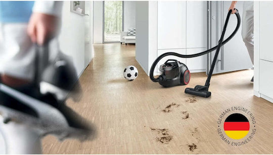 Bosch BGC21POW1 Прахосмукачка 750W С контейнер 2лт Черна