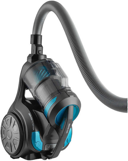Sencor SVC 1086TQ Ηλεκτρική Σκούπα 700W με Κάδο 3.5lt Γαλάζια
