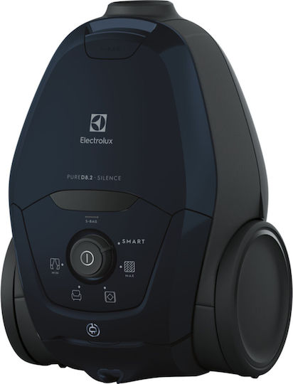 Electrolux PD82-4ST Ηλεκτρική Σκούπα 500W με Σακούλα 3.5lt Μπλε