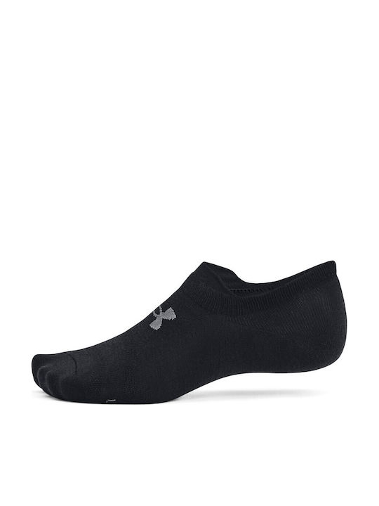Under Armour Ua Essential Αθλητικές Κάλτσες Μαύρες 3 Ζεύγη