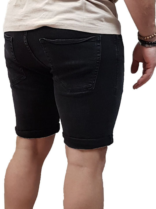 Men's Shorts Jeans Black