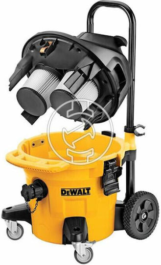 Dewalt Vacuum Wet / Dry 1400W with Plastic Bin 18.4lt