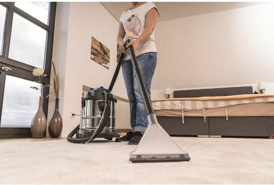 Scheppach Sprayvac20 Vacuum Wet / Dry 1600W with Stainless Bin 20lt
