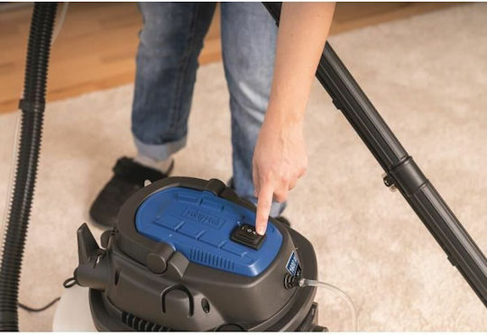 Scheppach Sprayvac20 Vacuum Wet / Dry 1600W with Stainless Bin 20lt