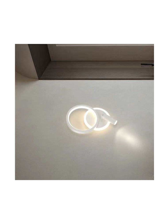 H24 Φωτιστικό Τοίχου LED Λευκό 18x18x24εκ. H24 Φωτιστικό Τοίχου LED Λευκό 18x18x24εκ.
