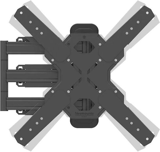Neomounts S55143772 Wandmontage TV-Halterung Mit Verlängerungsarm Bis 65 Zoll Und 40kg Silber