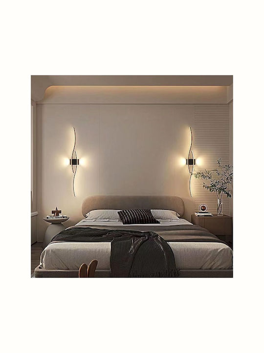 Spot de exterior montat pe perete LED 12W 60x8x6εκ.