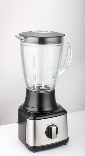 Crown Blender with Glass Jug 1.5 lt 500W Gray CB-5066