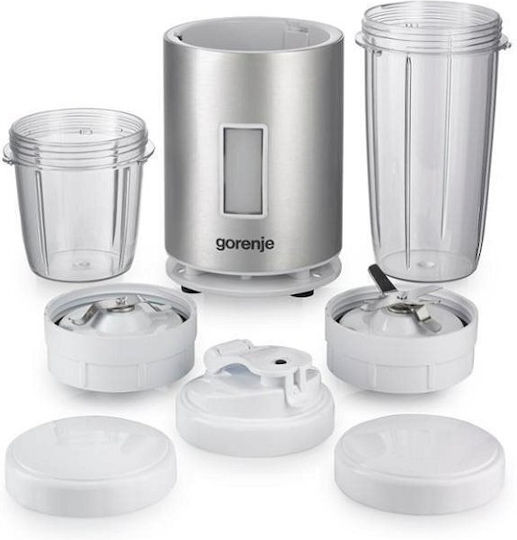 Gorenje BN1200AL Mixer mit Kunststoffkanne 1,5 l 1200W Inox