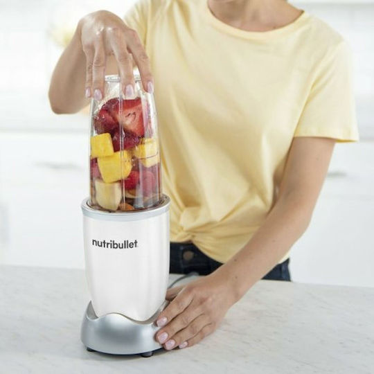 NutriBullet Pro Μπλέντερ με Κανάτα Tritan 950 ml 900W White