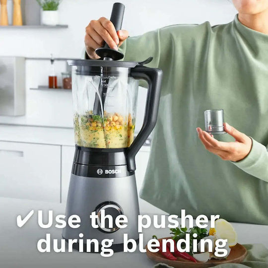 Bosch Serie 4 Blender With Glass Jug 1.5 Lt 1200W Black