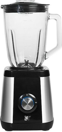 Lafe BCP003 Μπλέντερ με Γυάλινη Κανάτα 1.5 lt 600W Inox