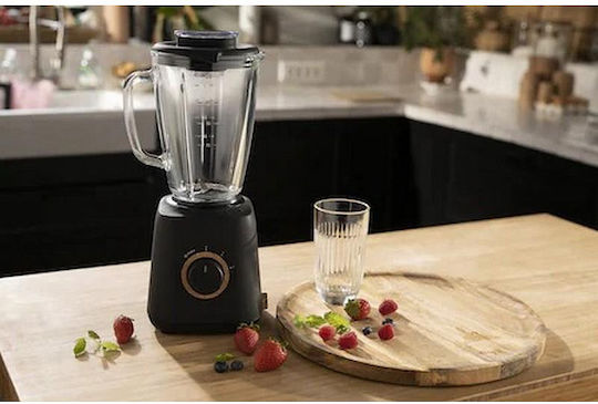 Tefal Eco Respect Μπλέντερ με Γυάλινη Κανάτα 1.75 lt 800W Μαύρο