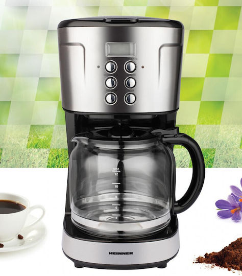Heinner Програмируема Филтър кафе машина 900W Silver