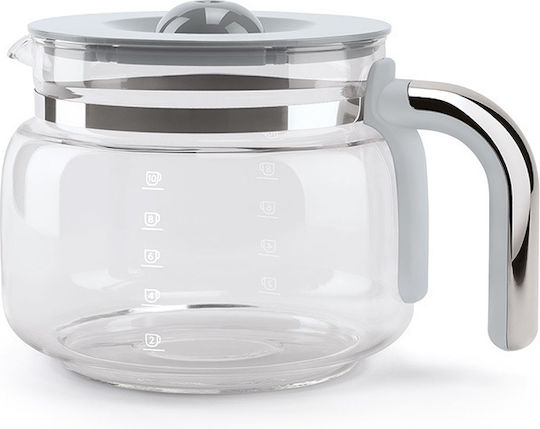 Smeg Προγραμματιζόμενη Καφετιέρα Φίλτρου 1050W Slate Grey