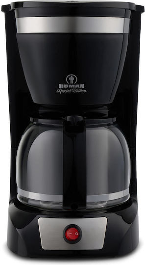 Human HU2005 Special Edition 1095 Филтър кафе машина 800W Черно