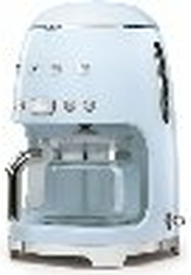 Smeg Προγραμματιζόμενη Καφετιέρα Φίλτρου 1050W Pastel Blue