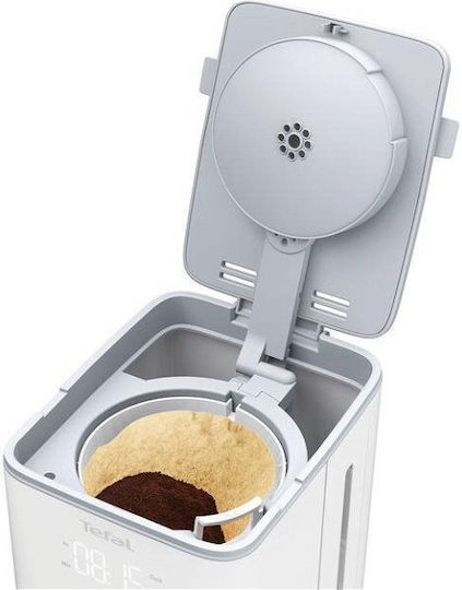 Tefal FCM Sense Programmierbar Filterkaffeemaschine 1000W White