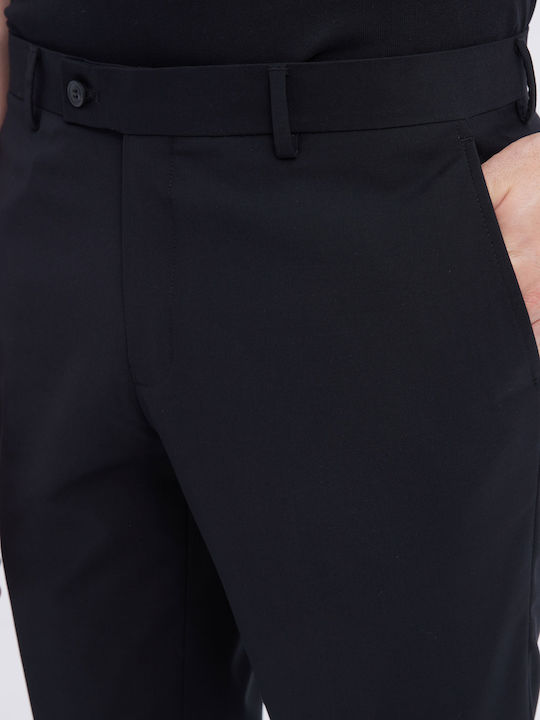 Pantaloni clasici negri Linie îngustă Aristoteli Bitsiani
