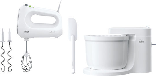 Braun HM 1070 WH Mixer with Plastic Container 3lt 400W White