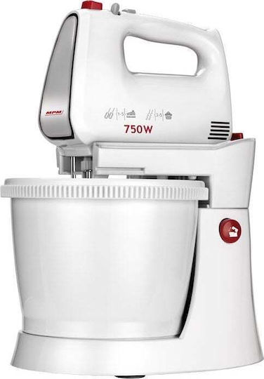 MPM Миксер Ръчен 500W Бял