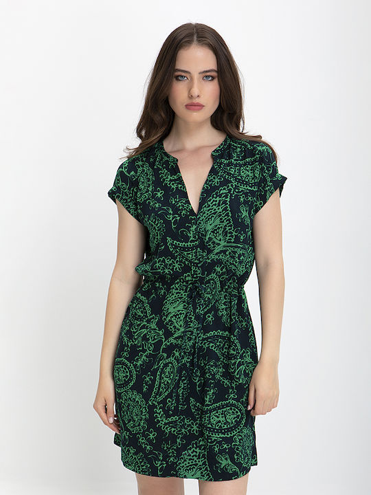 La Fee Maraboutee Mini Dress Green