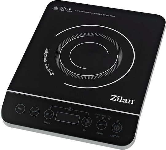 Zilan Induction Countertop Single Burner Black