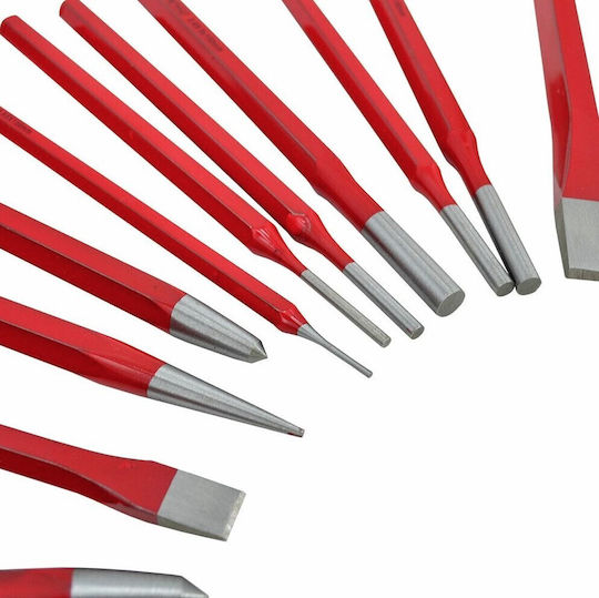AW Tools Satz Meißel | Handpunzwerkzeuge 12 Stück 992-0498